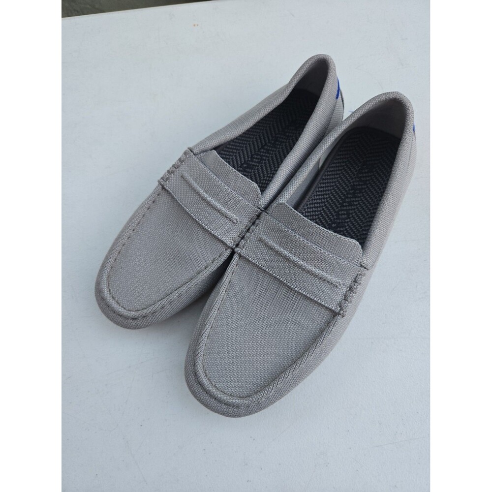Rothy’s Men’s The Driving Loafer Size 9 Gray Herringbone